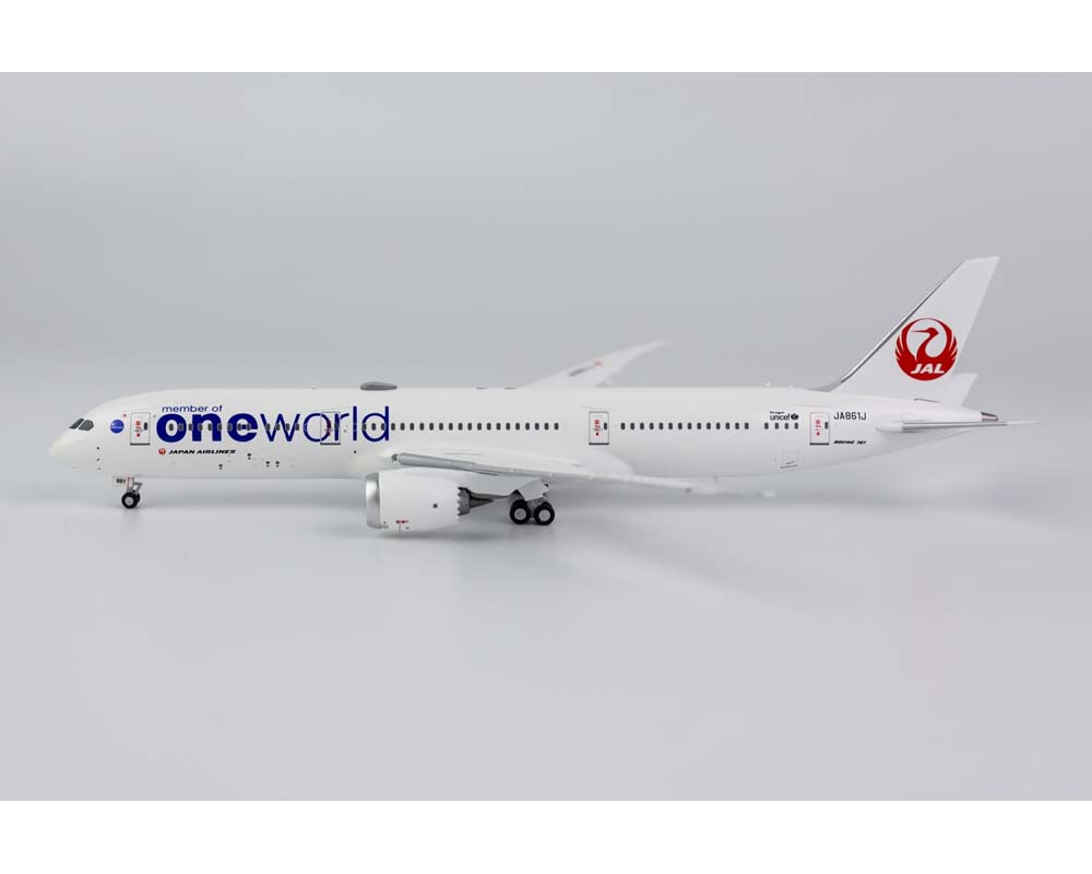 www.JetCollector.com: JAL OneWorld B787-9 JA861J 1:400 Scale NG55083